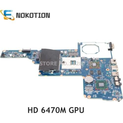 NOKOTION 685108-001 694693-001 For HP 1000 CQ45 Laptop Motherboard HM75 DDR3 HD 6470M GPU 6050A2493101-MB-A02 full tested