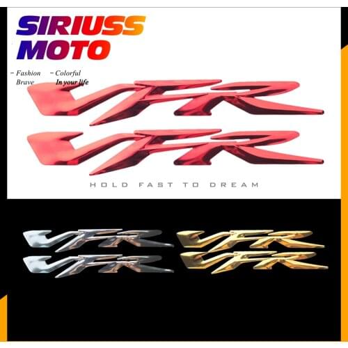 Motorcycle 3D VFR Stickers Motobike Moto Tank Decorated Decals Sticker case for HONDA VFR 400R NC35 750 750C 750F