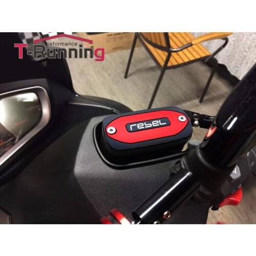 Motorcycle Accessorie For Honda Rebel 500 Rebel500 2017-2020 2018 2019 CNC Front Brake Fluid Cylinder Cap Oil Cover Protector