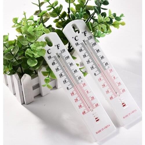 2pcs Outdoor Pendant Wall Thermometer for Interior Kitchen Home Office -40-50℃/ -40-120℉ Temperature Range