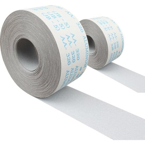 1M Abrasive Roll Emery Cloth 120 to 600 Grit Aluminum Oxide Width 100MM Tear-Off Sandpaper For Wood Metal Grinding Sanding