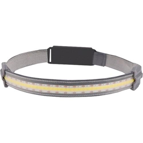 Hi-Beam Work Light Super Bright Strap Battery Powered Waterproof COB LED Light for Outdoor Activity Portable WWO66