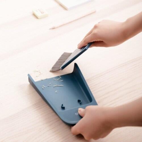 Broom dustpan set combination household soft fur magic small broom sweep desktop wiper to wipe hair artifact