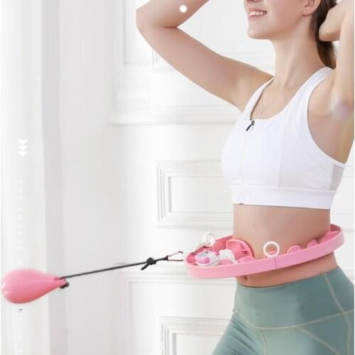 Smart Counting Hoop Sport Hoop Adjustable Auto-Spinning Thin Waist Exercise Gym Hoop Fitness Equipment Loss Weight