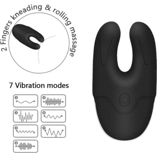 7 Frequency Powerful Silent Clitoris Clamps Nipple Vibrator Female Mastrubator G-spot Sex Toys clit vibrators for Women lesbian