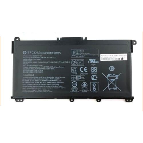 Laptop Battery for HP 14-bf120TX 14-bf121TX 14-bf122TX 14-bf123TX 14-bf124TX