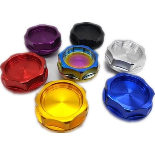 SPSLD Aluminum Automobile Vehicle Oil Cap Fuel Tank Oil Cover Engine Oil Filler Cap For honda D/B/H/K/F/L-series
