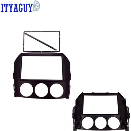 Car styling accesories audio fascia for Mazda MX5 MX-5 Dash Kits Stereo Adapter CD Trim Radio Panel DVD Kit 2 Din