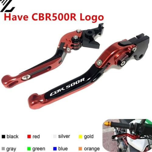 For Honda CBR500R CBR500 RR CBR500R 2012-2014 2013 Motorcycle CNC Brake Clutch Levers Adjustable Folding Extendable levers
