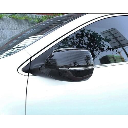 For Honda CRV CR-V 2012-2018 2019 Carbon Fiber Rearview Side View Mirror Cover Trim Decoration Exterior Accessories Car Styling