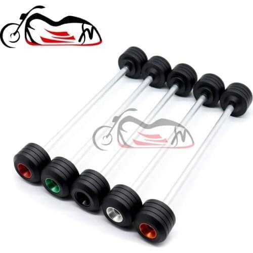 For Kawasaki ZX-6R ZX6R 09-20 Ninja636 13-20 ZX-10R ZX10R 11-20 Motorcycle Front Axle Fork Slider Wheel Protector