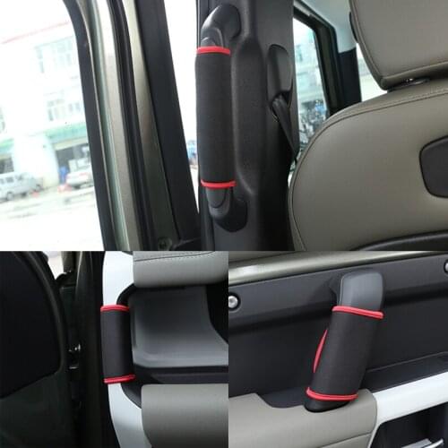 For Land Rover Defender 110 2020 2021 Car Inner Door Handle B-pillar Handle Protection Cover Accessories
