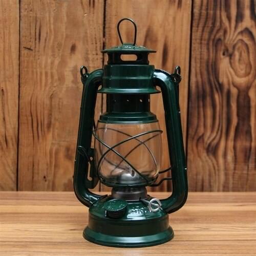 Intent Gas Lamp Big size-24 cm-Green-Decorative-Camping-Outdoor