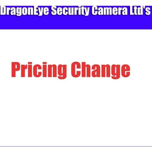 For price difference of ip camera hdvi ahd camera nvr dvr xvr all product in our store price change