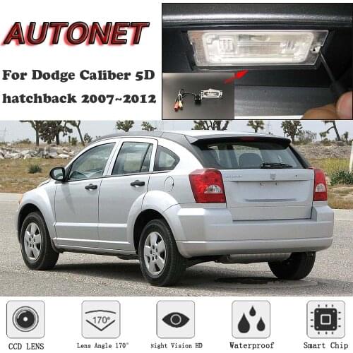AUTONET Backup Rear View camera For Dodge Caliber 5D hatchback 2007 2008 2009 2010 2011 2012 CCD/Night Vision/parking Camera