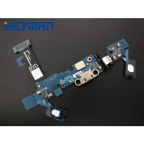 Home Button Flex Cable for Samsung A510F Galaxy A5 (2016) (charge connector, microphone,headphone connector,with components)