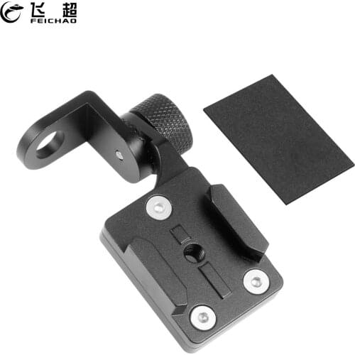 Motorcycle Rearview Mirror Mount Bracket Clamp Bar Camera Holder Aluminum for GoPro Hero 8 MAX XiaoYi SJCam SJ5000 Accessories