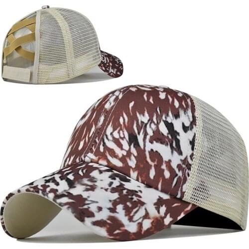 Fashion Breathable Mesh Baseball Cap Men Women Trucker Caps Snapback Hip Hop Baseball Hat With Stallion Patck Streetwear Visor