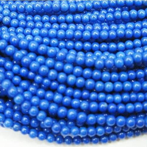 Newly stone 2mm beautiful blue turquoises calaite stone lovely round loose Beads 15" GSR2mm19