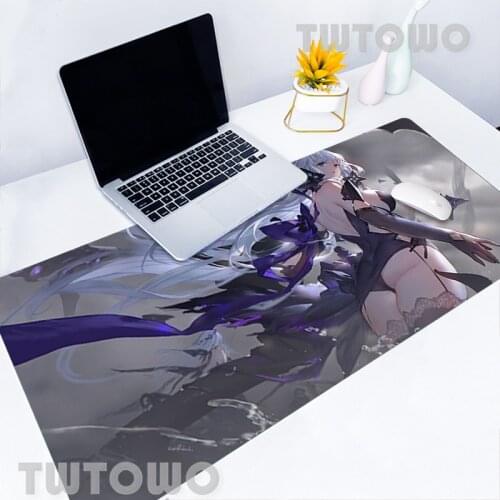 Azur Lane Anime Girl New Mouse Pad Cartoon Soft Natural Rubber Art Gamer Office Decoration Home Keyboard Pad MousePad