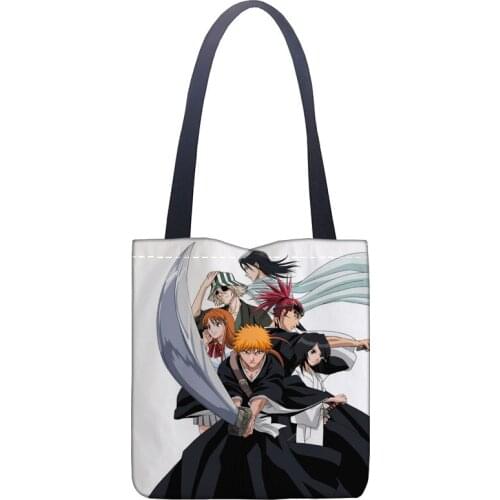 New Arrival Bag 2019 Bleach Handbag Fashion Printing Soft Open Pocket Casual Tote Double shoulder Strap For Women Student