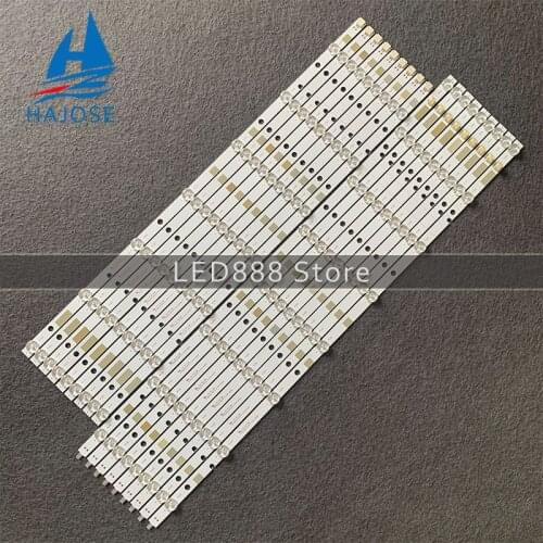New Kit 18 PCS LED backlight strip for TOSHIBA 55L7453D SVT550AA0_REV04_R L Type 130710 E306084