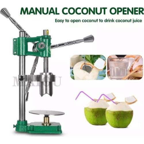 Manual coconut drilling tool tender coconut Hole Opening machine Coco Water Punch Tap Drill Coconut King Hole Punching Machine