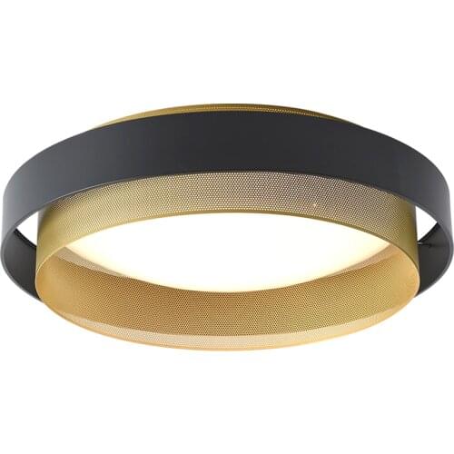 Nordic metal circular ceiling lights Modern design living room master bedroom luxury study aisle corridor ceiling lamps lighting