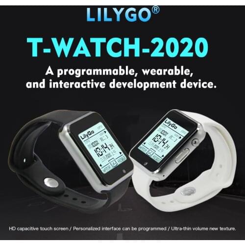 T-Watch-2020 ESP32 Circuito Integrato Principale 1.54 Pollici Touch Display Programmabile Indossabile Interazione Ambientale