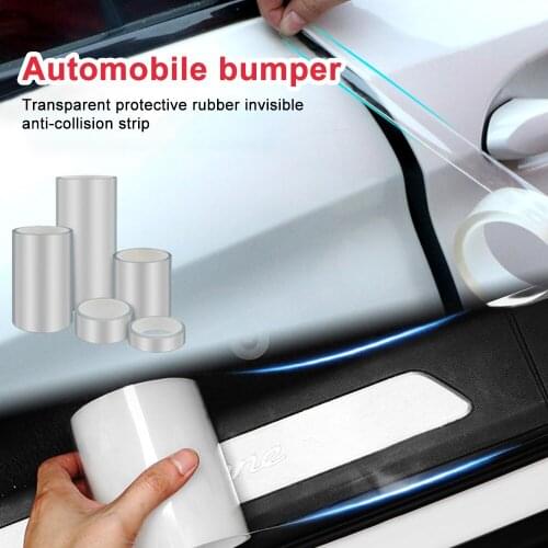3/10 Meters Car Door Protector Stickers Strip Anti-collision Car Bumper Protector Tape Door Edge Guard Plate Automotive Goods