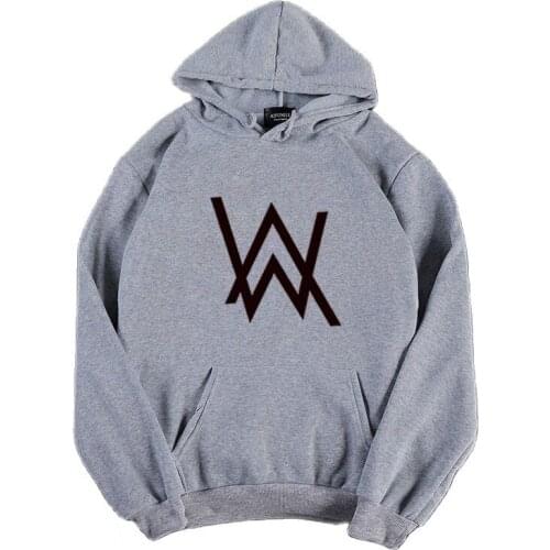 Women Sweatshirt W And V Print Long Sleeve Pullovers Hoodies 2021 Fashion Slim Fit Casual Hooded For Femal Streetwear Tops