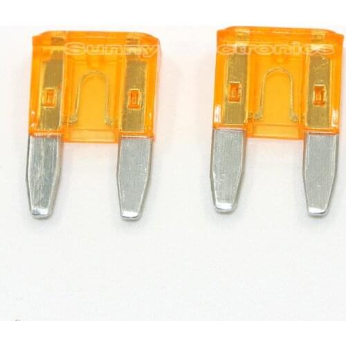100PCS 5 Amp MINI Blade Fuses APM / ATM Automotive Fuse - Pack 5A 5Amp A Motorbike