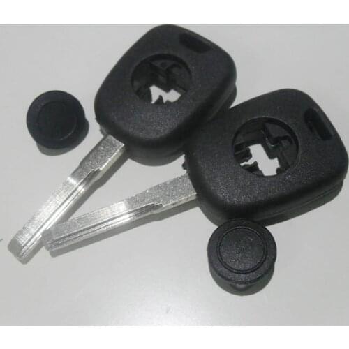 20PCS/lot For Mercede Benz Transponder Key Shell Case 2 Track HU64 Uncut Blade FOB Key Cover