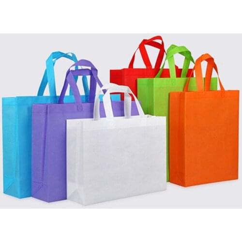 20 pieces Non Woven storage Bags Eco Promotional Recyle Bag Tote Bags Custom Make Printed Logo