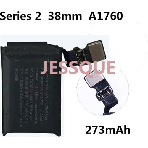 38mm G2 273mAh A1760 Battery For Apple watch Series 2 Gen G S2 GPS Batterie Accumulator AKKU