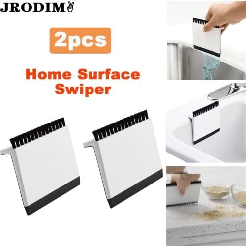 Household Cleaning Tools Multifunctional Cleaning Brush Surface Swiper Countertop Brush Kitchen Stove Desktop Dust Stains Brush