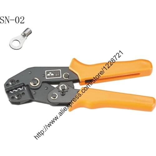 SN-02 mini EUROP STYLE crimping tool crimping plier 0.25-2.5mm2 multi tool tools hands pliers 23-13 AWG