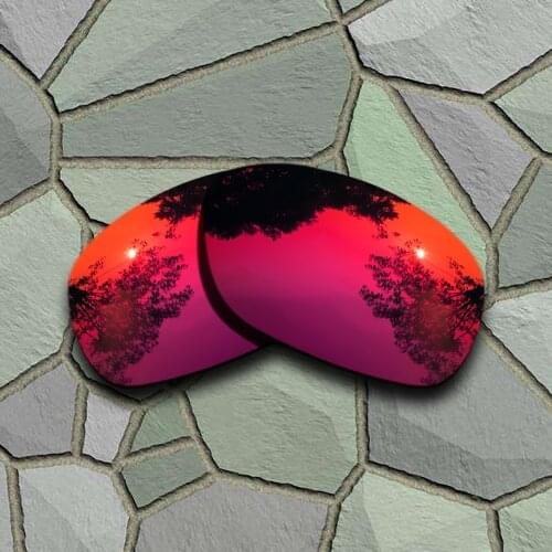 Violet Red Sunglasses Polarized Replacement Lenses for Oakley Ten