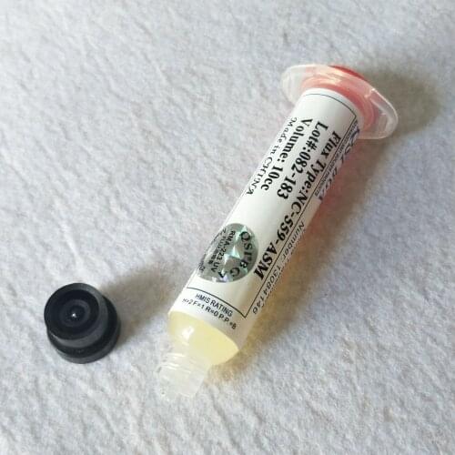 2pcs/lot NC-559-ASM-UV 10cc 559 Lead-free Solder Paste Flux Needles High Quality Help Solder Paste Flux Advanced Oil Flux NC-559