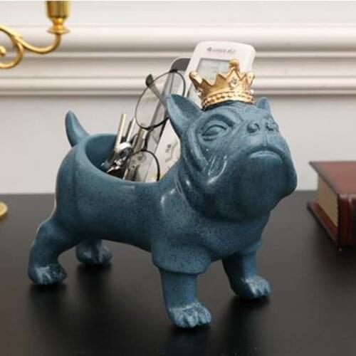 Creative dog model storage box crafts, home office decorations, Christmas wedding decoration gifts