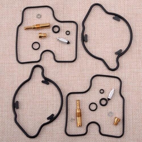 2 Sets Motorcycle Carburetor Repair Rebuild Kit floating needle gasket parts Fit For Honda CBR900RR Sc28 1995 1994 1993