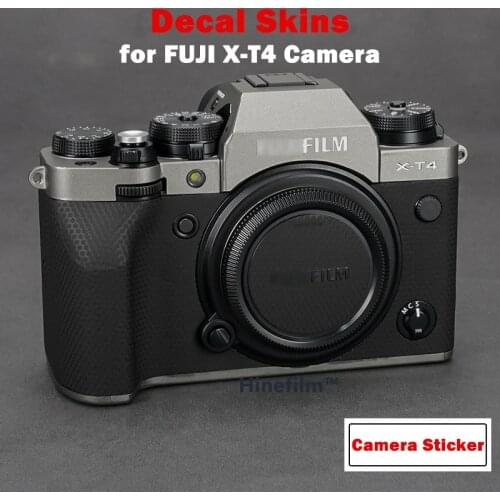 Anti-scratch Cover Film for Fuji xt4 3M Material Premium Decal Skin for Fujifilm X-T4 Camera Skin Decal Protector Sticker