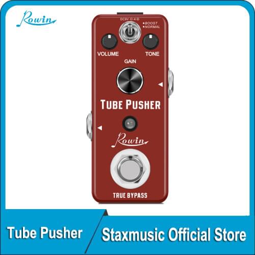 Rowin LEF-328 TUBE PUSHER Overdrive 2 modes of drive Tube Sreamer Style