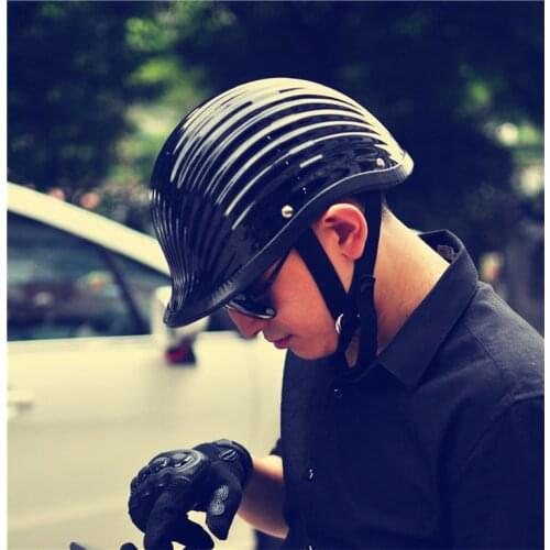 Thompson Prince Cruise Retro Half Helmet 1/2 Helmet Locomotive Scoop Helmet Shell Helmet Child of Chaos Half Helmet