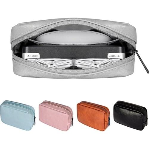 Large Capacity Digital storage bag Zipper Accessories mobile phone Charger U Disk Data Cable Headphones sorting bag