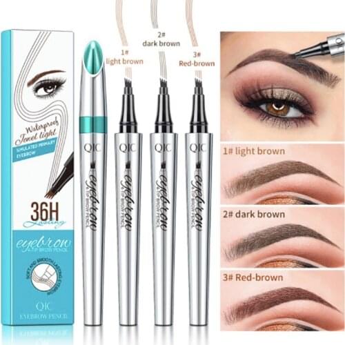 Eyebrow Tattoo Eye Brow Pomade Do Brwi Microblading Stylo Pen Pencil Tint Ojos Lapiz Para Cejas Sourcils Sobrancelha Maquillaje