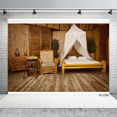 Chinese style Japanese-style bedroom, model advertising, live background, advertising photo background, children photo backgroun