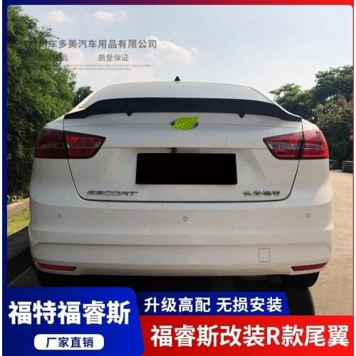 For Ford Concept high quality Carbon Fiber rear boot Wing Spoiler Rear Roof Spoiler Wing Trunk Lip Boot Cover