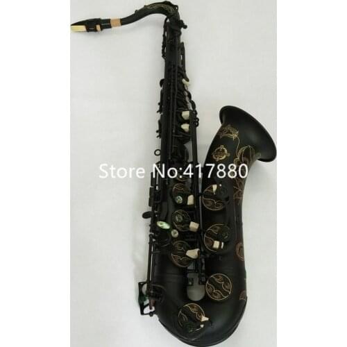 High-quality Japanese Bb Tenor Saxophone Matt Black Surface Professional Level Musical instrument With Case Accessories
