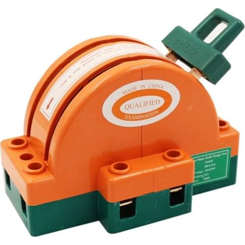 1PC Heavy Duty 2Poles Double Throw DPDT 2P 32A Safety Knife Blade Disconnect Switches